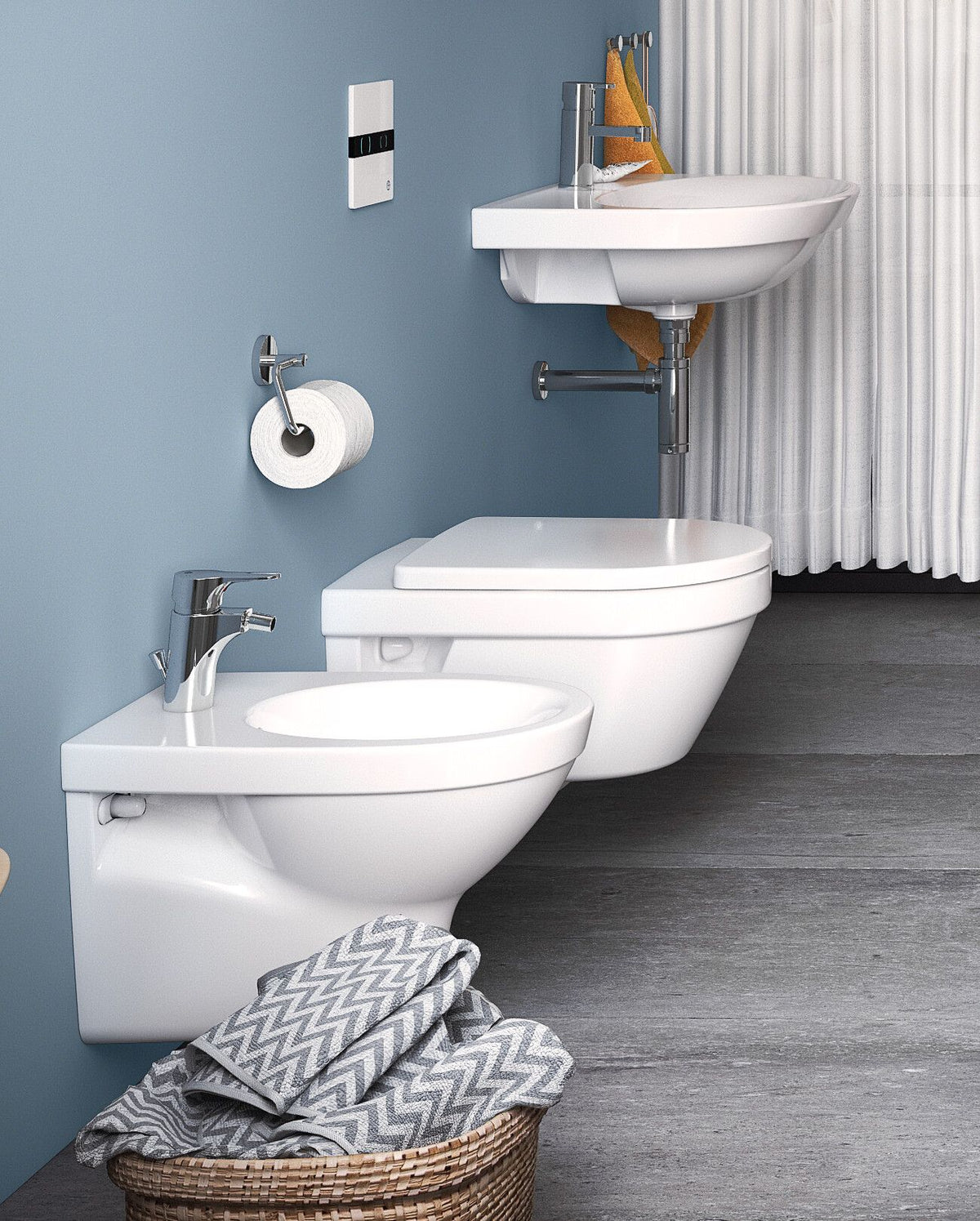 Hygienic Flush 5G84 Seinä WC Softclose kannella