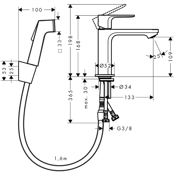 Allashana Rebris S 110 bide