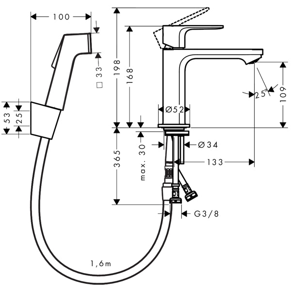 Allashana Rebris S 110 bide