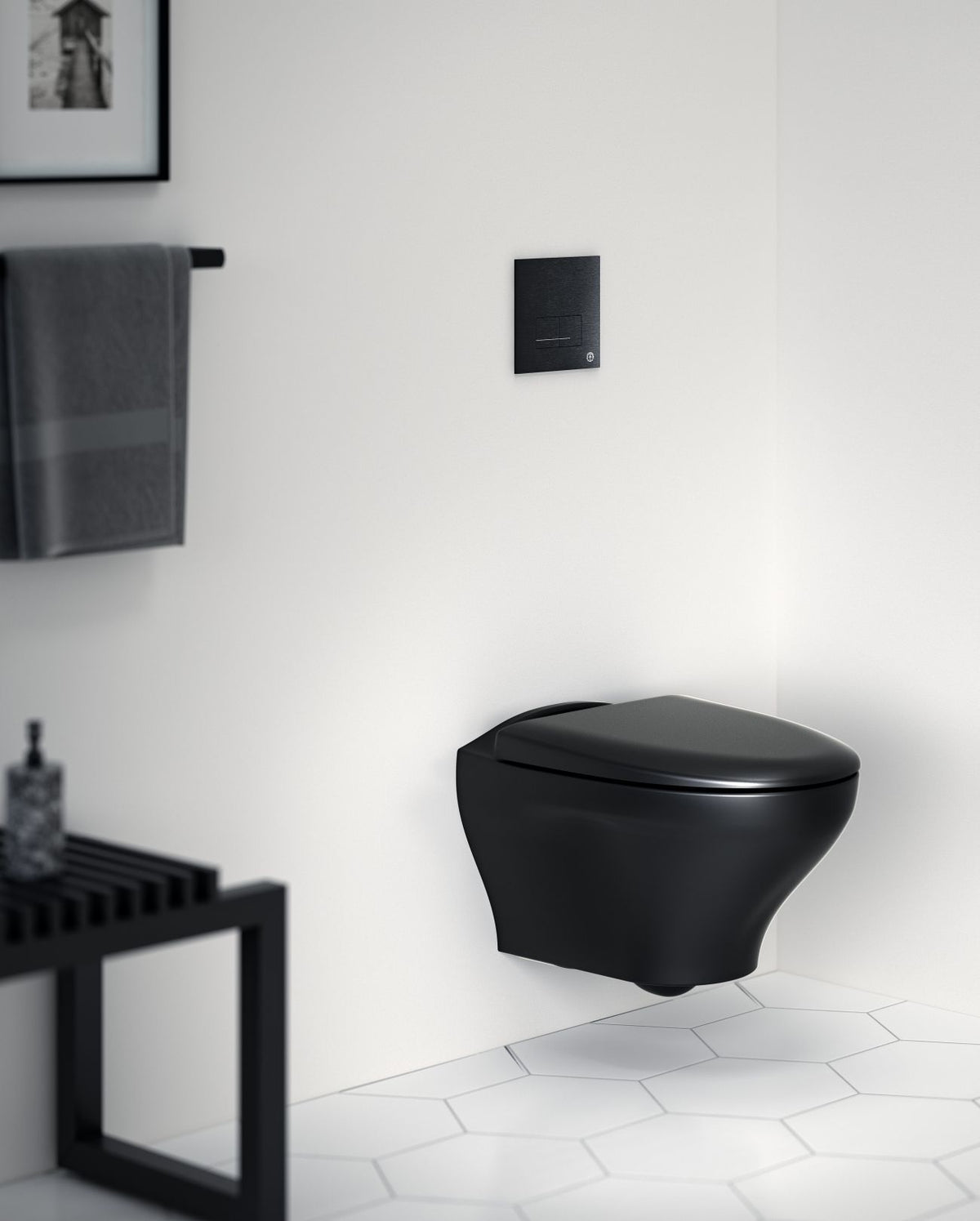 Estetic 8330 Seinä WC Softclose kannella