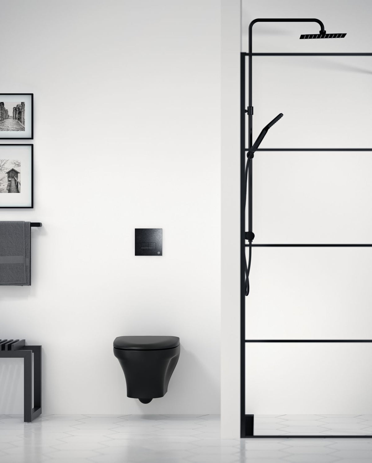Estetic 8330 Seinä WC Softclose kannella