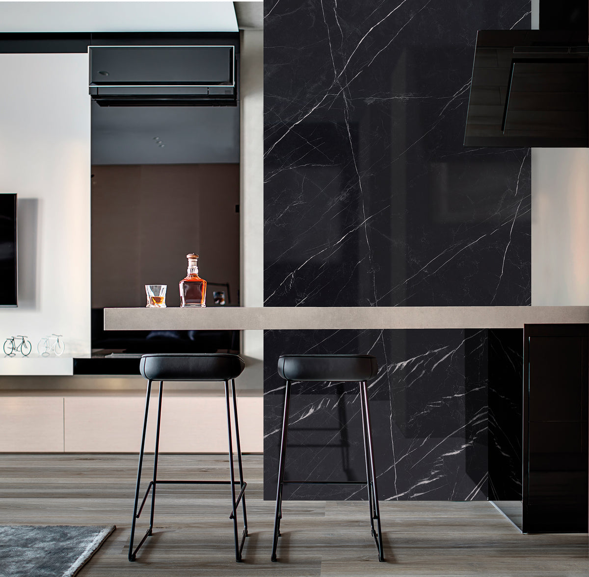 EK Marquina Black 60x60 Matt