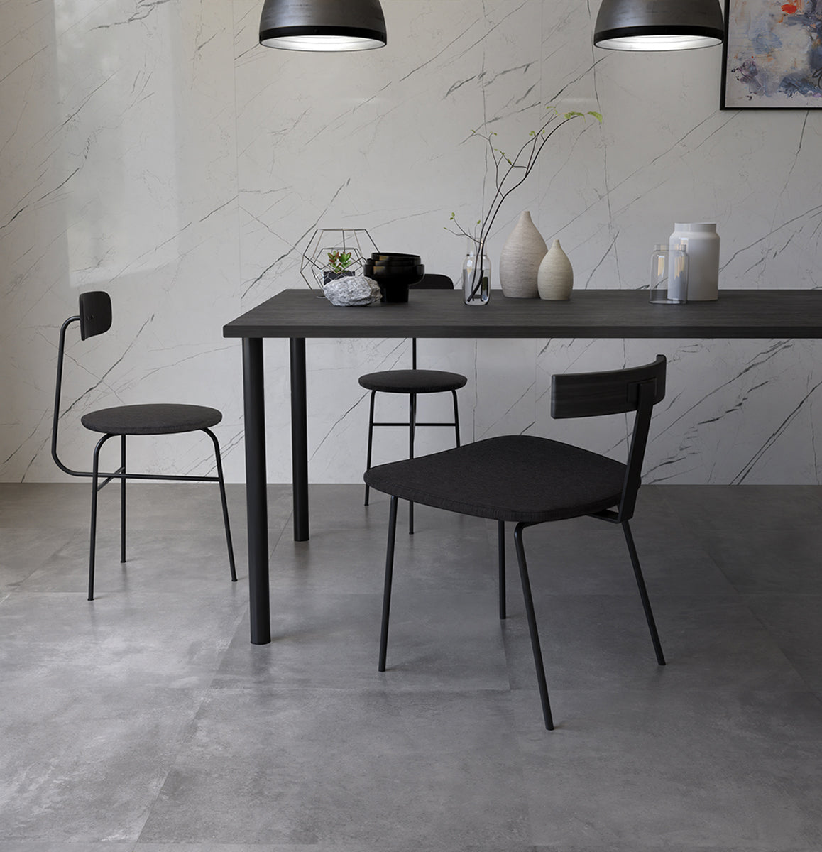 EK Marquina White 60x120 Glossy