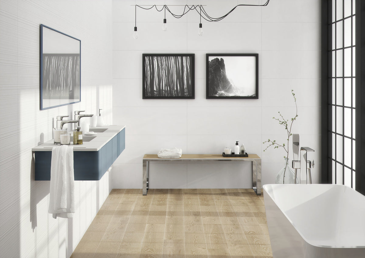 Blanco Mate 30x90