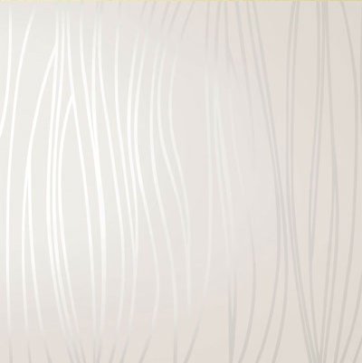 Wave Stripe White 60x60