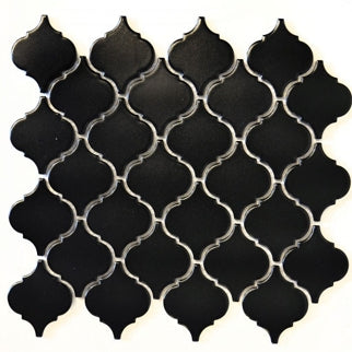 CLP 12BM Florentiner Uni Schwarz Matt Mosaic