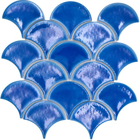 FS IC3 Fächer Ice Crackle Dark Blue Glänzend Mosaic