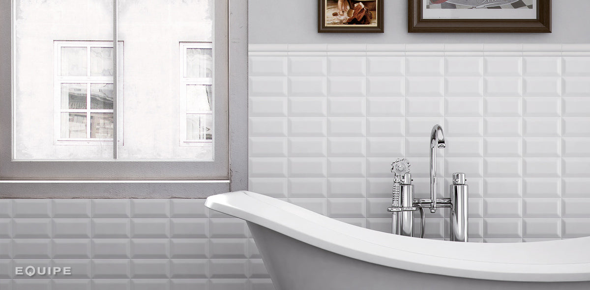 Metro 7,5x15 White Matt