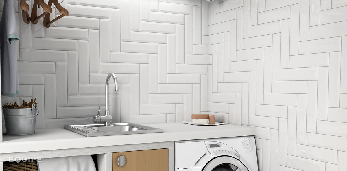 Metro 7,5x30 White Matt
