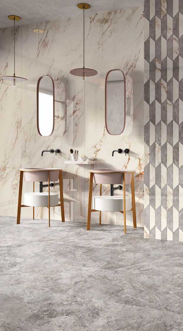 SU Breccia Grey Shine 60x120