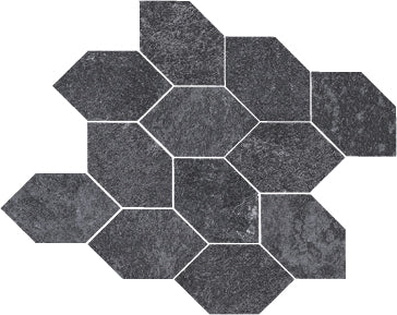 Recode Black Mosaico Foliage