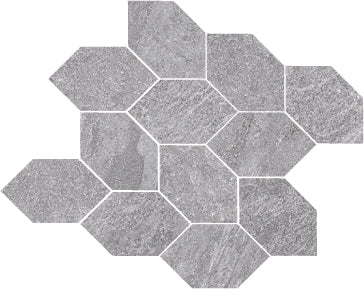 Recode Grey Mosaico Foliage